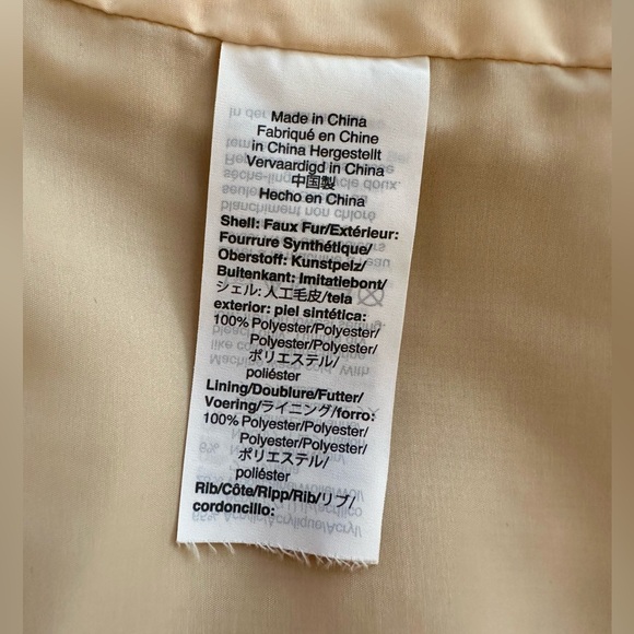 J.Crew Women’s Ivory Sherpa Teddy Zip-Up Jacket w/ Pockets. Size XXS - Picture 10 of 13